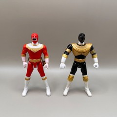 Lot of 11 Power Rangers Action Figures Zeo SPD Overdrive Megaforce and More