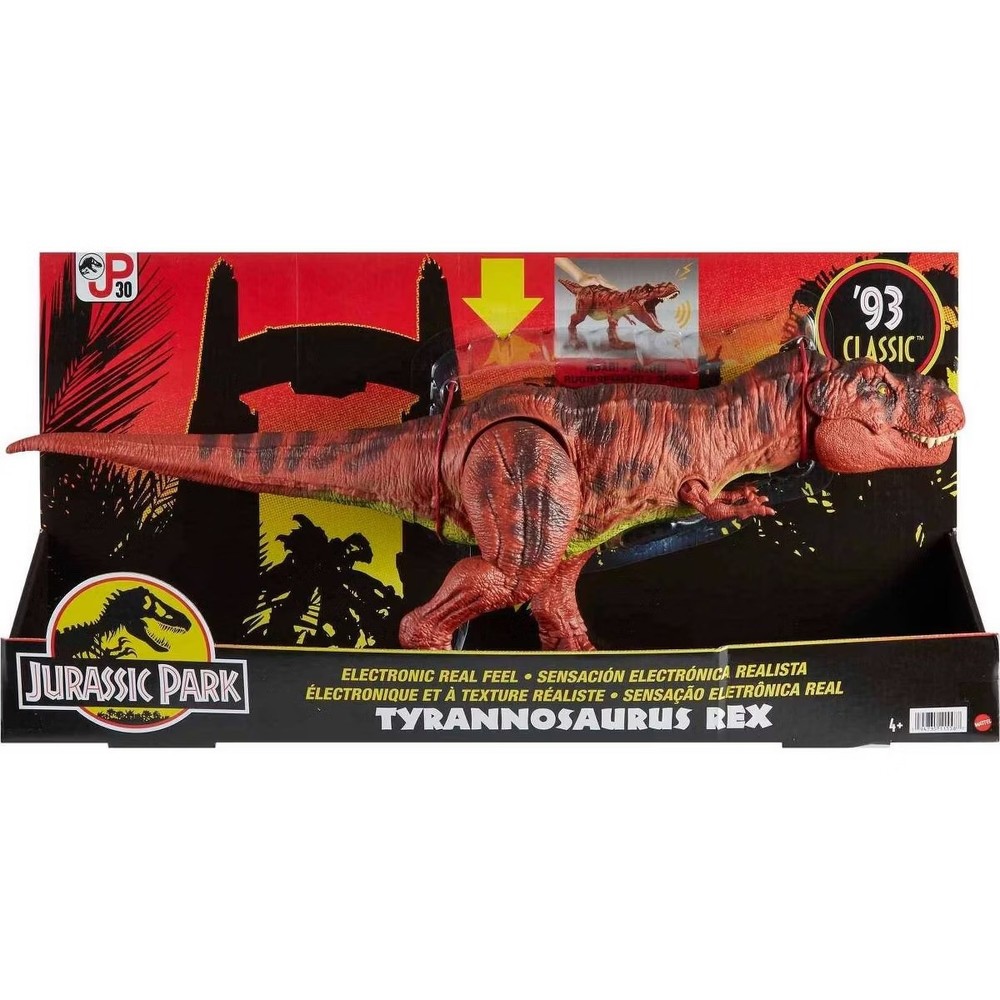 Jurassic Park 93 Classic Electronic Real Feel Tyrannosaurus Rex SHIPS FAST