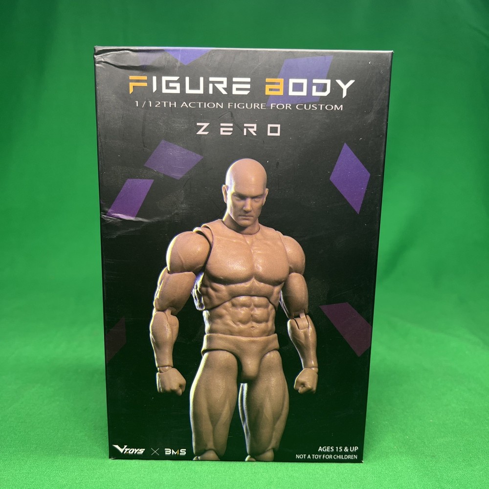 Oem VTOYS Zero Figure Body 1:12 Beige Action Figure Extra Hands Forearms Shoes
