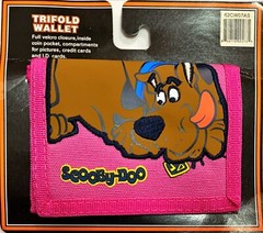 Scooby-Doo Tri-Fold Wallet 4.5″ x 3.25″ ( PINK ) BRAND NEW WITH TAGS