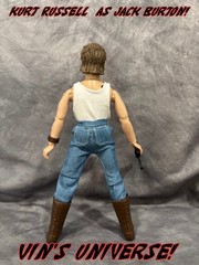 Custom 8″ Mego Kurt Russell Jack Burton Big Trouble in Little China ActionFigure