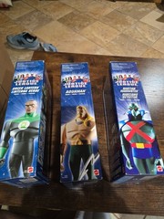 2003 Mattel DC Justice League 10” Action Figure Lot of 3 – NIB Sealed Aquaman…