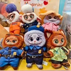 MINISO Zootopia Nick Plush Toy Charm Confirmed Blind Box Pendant Best Gift HOT**
