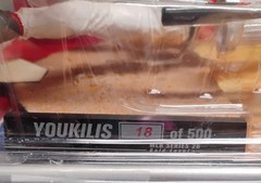 MCFARLANE SPORTSPICKS MLB 26 KEVIN YOUKILIS FIGURE CL GOLD 18/500 RED SOX WS