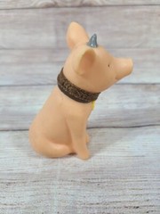 Vintage Babe And Friends Hard Vinyl Pig Head Moves 4.5″ 1998