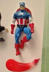 Marvel Legends 6″ Captain America USA 250th Retro Loose + Bald Eagle Lot B3