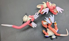 Dragon Ball Z Irwin Frieza Action Figure lot of 3