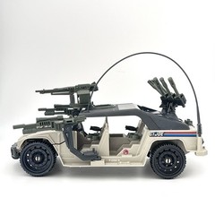 1990 GI Joe HAMMER JEEP 100% COMPLETE. UNBROKEN ANTENNA ** MINTY **