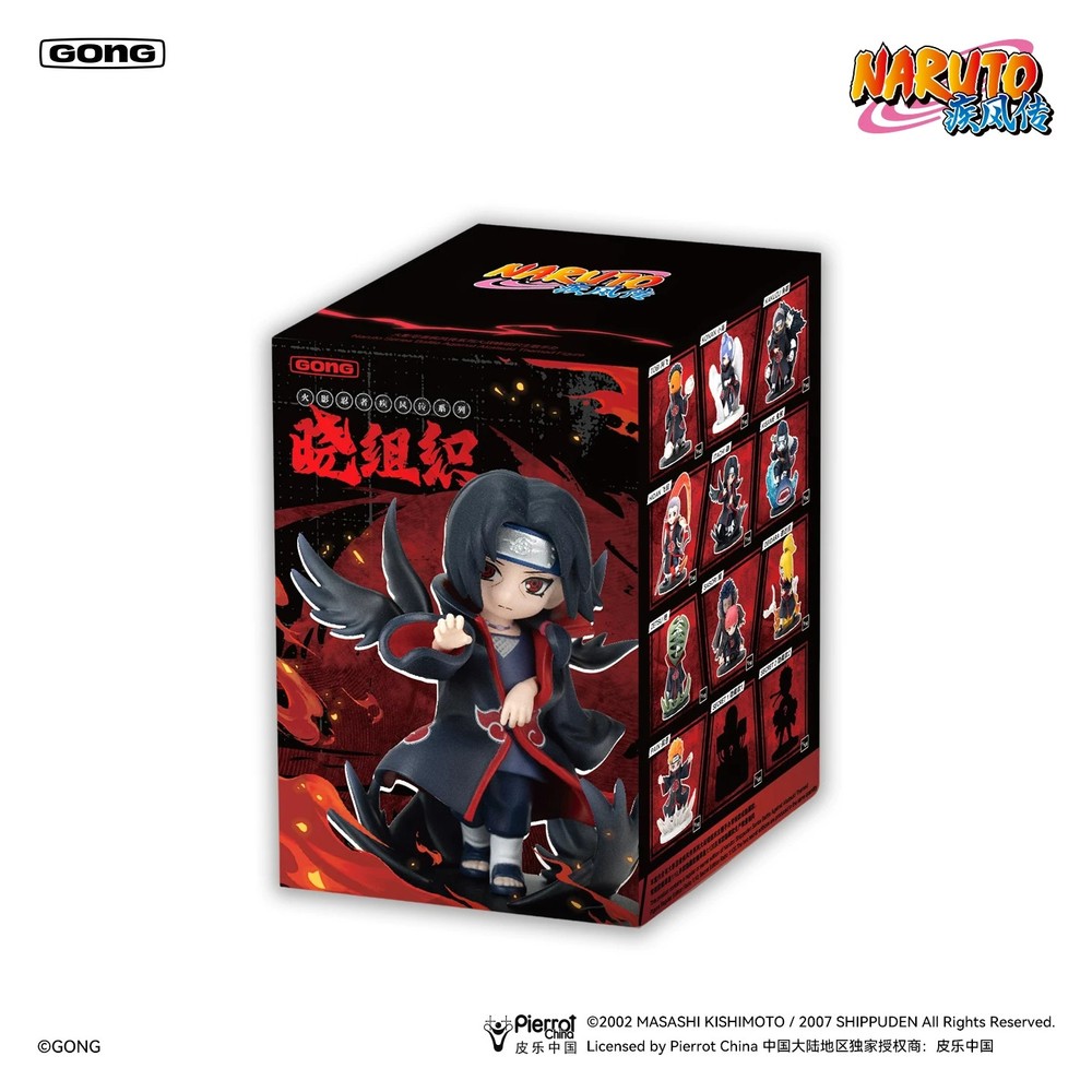 GONG NARUTO: SHIPPUDEN SERIES BATTLE AGAINST AKATSUKI FIGURE BLIND BOX New