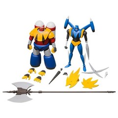 Super Minipla VOL.3 Getter Liger & Poseidon Marron Boîte Model Kit Robot Bandai
