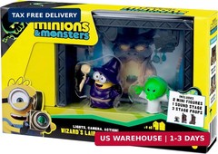 Illumination’s Minions & Monsters Wizard’s Lair Sound Stage, 3 to Collect and Co