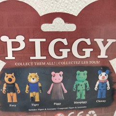 Lot of 2 Roblox Piggy Foxy Tigry Figure with Exclusive Download Collectible NEW