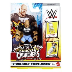Stone Cold Steve Austin – WWE Knuckle Crunchers 7 Toy Wrestling Figure