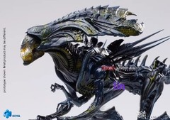 In Stock HIYA AVP Battle-Damaged Alien Queen 1:18 Ultra-Articulated Figure Model