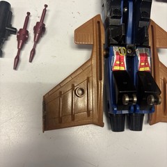 Vintage 1985 Hasbro Transformers G1- Dirge Jet (Missing Pieces) Xtra Parts