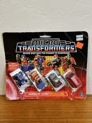 Vintage 1988 G1 Micro Transformers Off-Road Patrol SEALED Test Market Variant