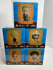 ONE PIECE VINYL FIGURES SET OF 5 FLY GUYS CULTUREFLY with Display Box NEW