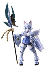 Polynian Lily Non-scale PVC ABS Action Figure 130mm Daibadi Japan Gift White Fox
