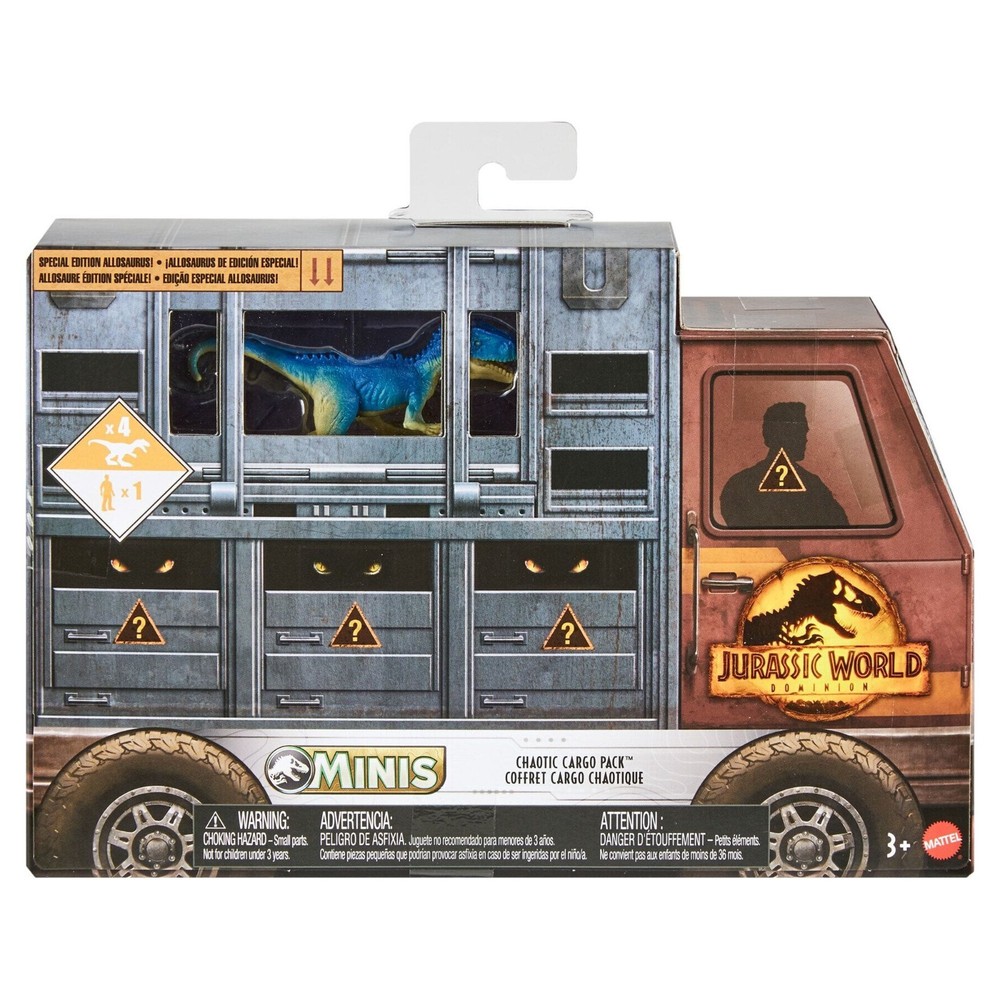 Jurassic World Dominion Chaotic Cargo Pack of 5 Mini Figures