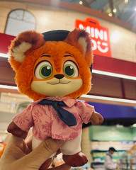 MINISO Disney Zootopia Residents Series Blind Box Figure Plush Pendant Toy