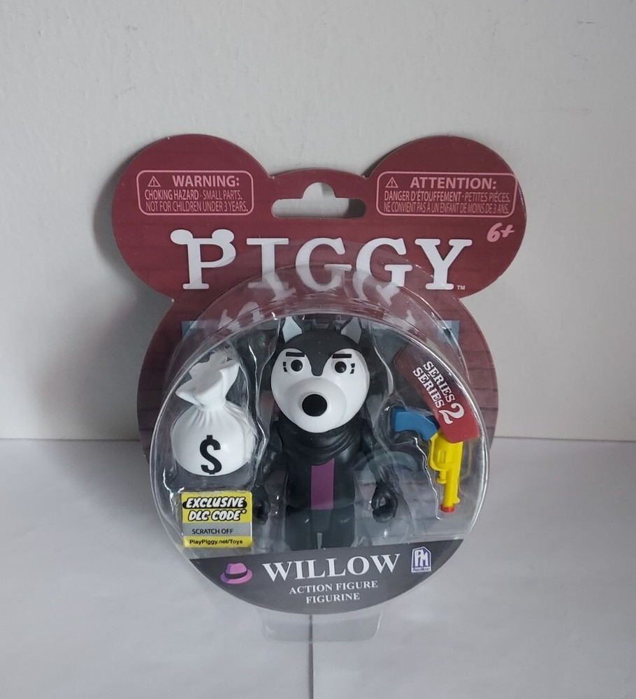 Piggy WILLOW 3.5″ Series 2 Action Figure Toy Wolf Roblox w/ DLC Exclusive Code