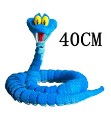 60cm Gary Snake: Disney Zootopia 2 Articulated Simulation Toy Snake, 3d Printed