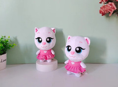 Talking Tom and Friends Plush Toy Cat Dog Cartoon Game Stuffed Animal Doll Set