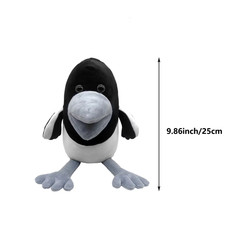 Magpie Bird Plush Hand Puppet Stuffed Animal Storytelling Toy
