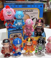 AUTHENTIC MEGA SPACE MOLLY 100% ANNIVERSARY SERIES 4 CONFIRMED JON BURGERMAN