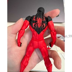 IN USA!! Mess Toys Symbiote Spider-Man Action Figure Black Spide Model Xmas Gift