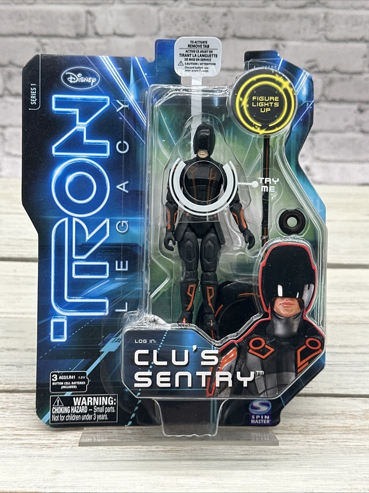 Tron Legacy Disney Clu’s Sentry (2010) Spin Master 4-Inch Figure New In Box