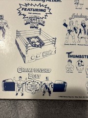 1985 Remco AWA All Star Wrestlers Wild Bill & Scott Irwin Mat Mania WWE Mattel