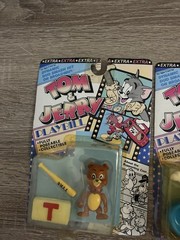 1989 Tom & Jerry Spike Dog $ Bull Dog Action Figure Turner Entertainment