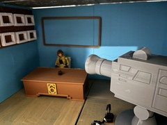 CUSTOM 3D PRINT TMNT Channel 6 News Building 1/18 Scale For JOY TOY FIGS