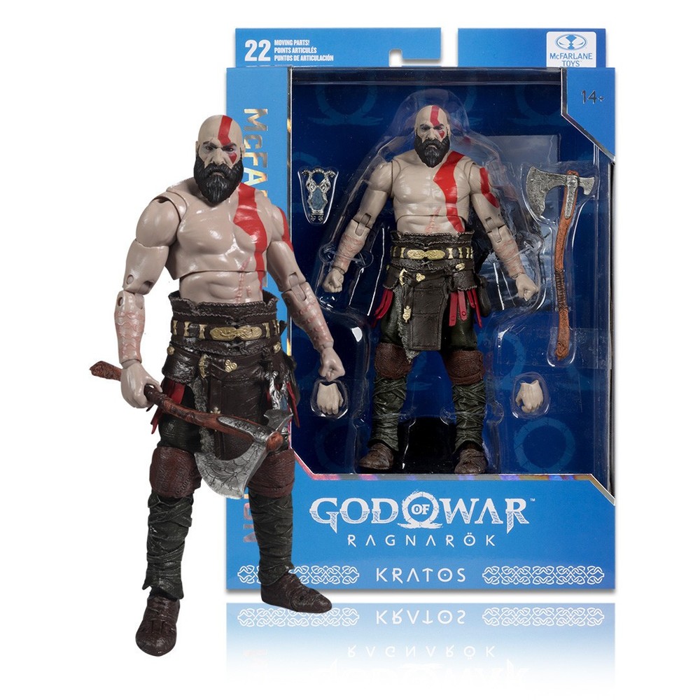 McFarlane Gaming God of War Ragnarok Kratos Deluxe 7″ Scale Figure In Stock USA
