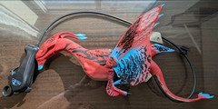 Pandora Avatar ACE Banshee Rookery RED/BLUE Interactive Puppet READ! As Is VIDEO