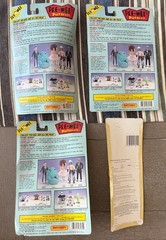 Pee-wee’s Playhouse Herman Lot 4 VTG Toy NEW Cowboy Curtis/Watch/Chairry 80s MOC