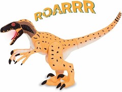 Lot of 4 LARGE Electronic Dinosaurs By Battat LIGHT & SOUND Terra 3+Years NEW