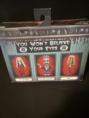 NECA HOUSE OF 1000 CORPSES 20TH ANNIVERSARY BIG HEAD 3 PACK OTIS SPAULDING BABY