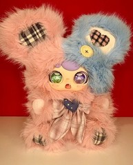 Zaza 800% Bexin Pink Blue Mouse Magnetic Pacifier Plush Doll Blind Box