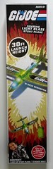 G.I.JOE 1 LIGHT UP STUNT PLANE-30 FT LAUNCH HEIGHT-19 IN. WINGSPAN (Brand New)