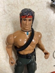 John Rambo 1985 Coleco Figures X2 With Few Weapons Not Complete