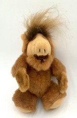 Vintage 1987 ALF Finger Hand Puppet Doll Plush Coleco Alien Productions 8”
