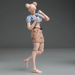 US Romankey X COWL 1/12 Flexible Action Figure 6″ Female Doll Joint Body &Head