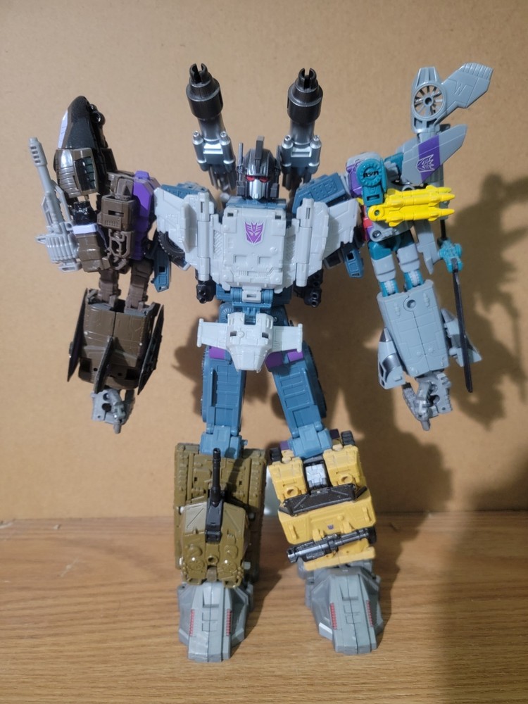 Transformers Combiner Wars Decepticon Bruticus W/ POTP BLAST-OFF & Upgrades