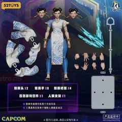 52Toys 1/12 Street Fighter 6 Chun-Li Action Figure