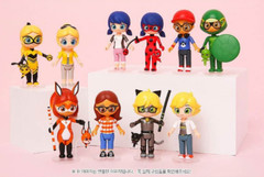 Miraculous Ladybug Character Figure Doll- Cat Noir Rena Rouge Queen Bee