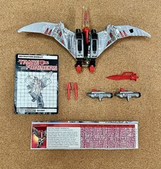 Vintage 1980s Takara Transformers G1 Dinobot Swoop w/Accessories