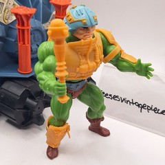 Vtg BATTLE RAM & MAN-AT-ARMS Motu Masters Of The Universe action Figures N-2