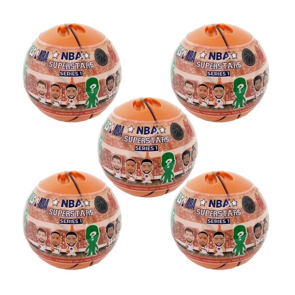 Basketball Superstars SMOLS NBA Series 1 Figures – Lot of 6 Blind Capsules